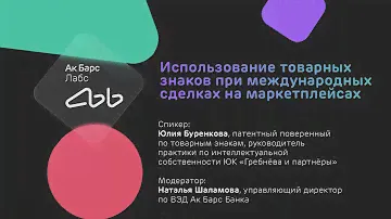 Ак Барс Лабс. Использование товарных знаков при международных сделках на маркетплейсах